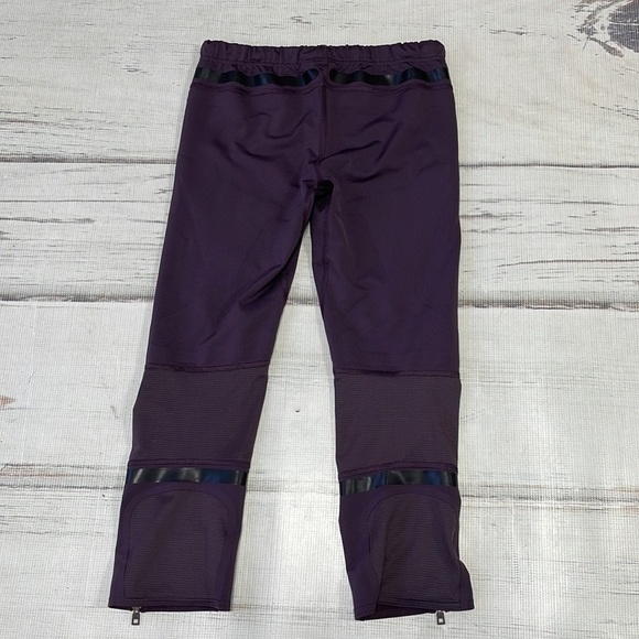 Adidas x Stella McCartney Leggings Athletic Purple Black Size Small - Picture 8 of 12